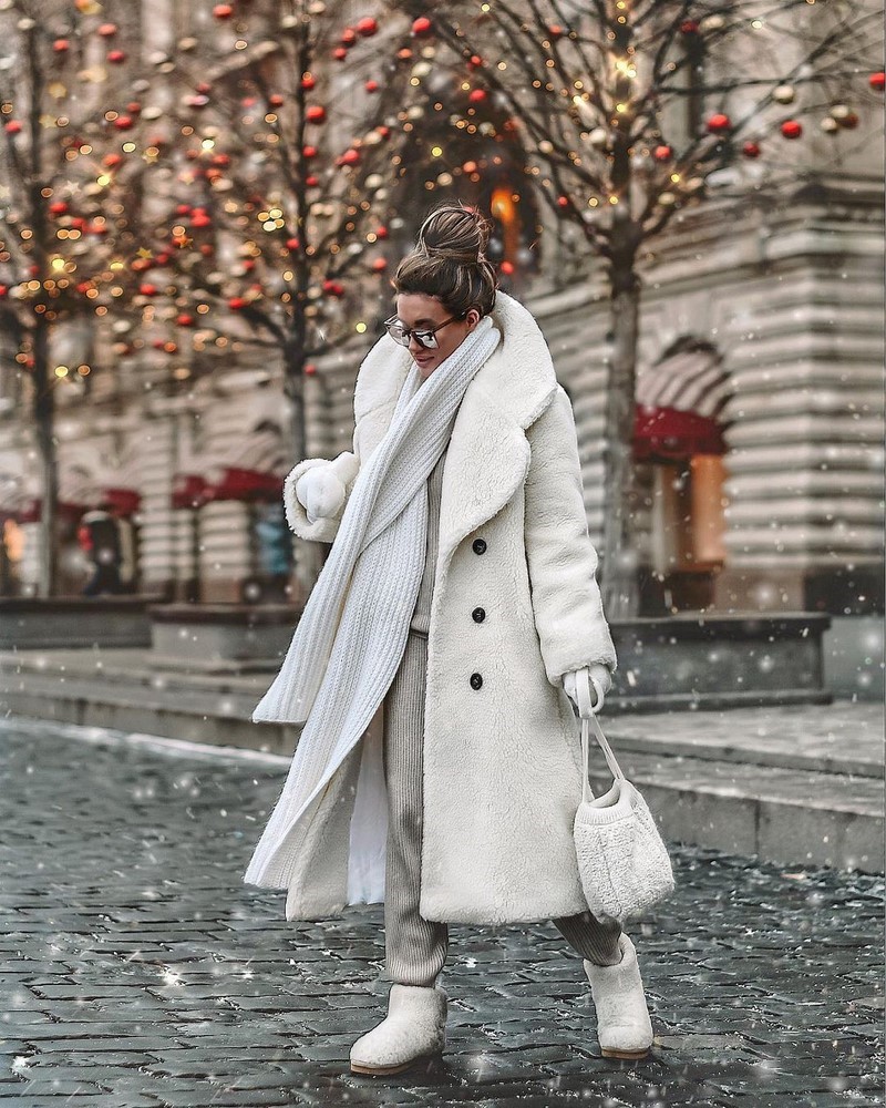 Образ с пальто зима