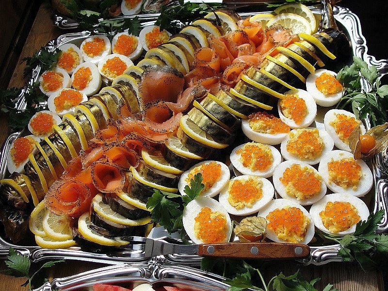 Рыбные блюда на праздничный стол рецепты с фото простые и вкусные